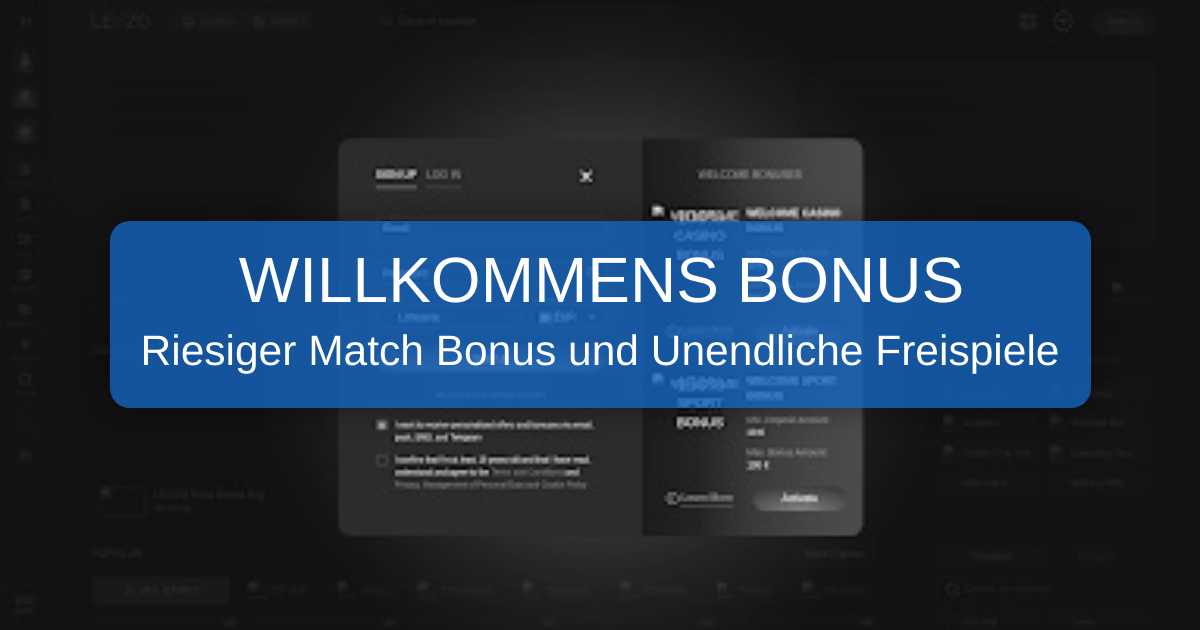 Legzo Casino - Offizielle Website für Casino Spiele in Deutschland